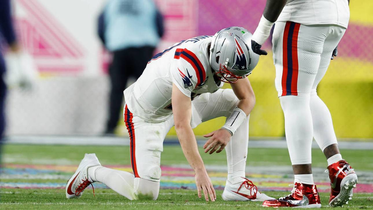 Drake Maye verlor mit New England