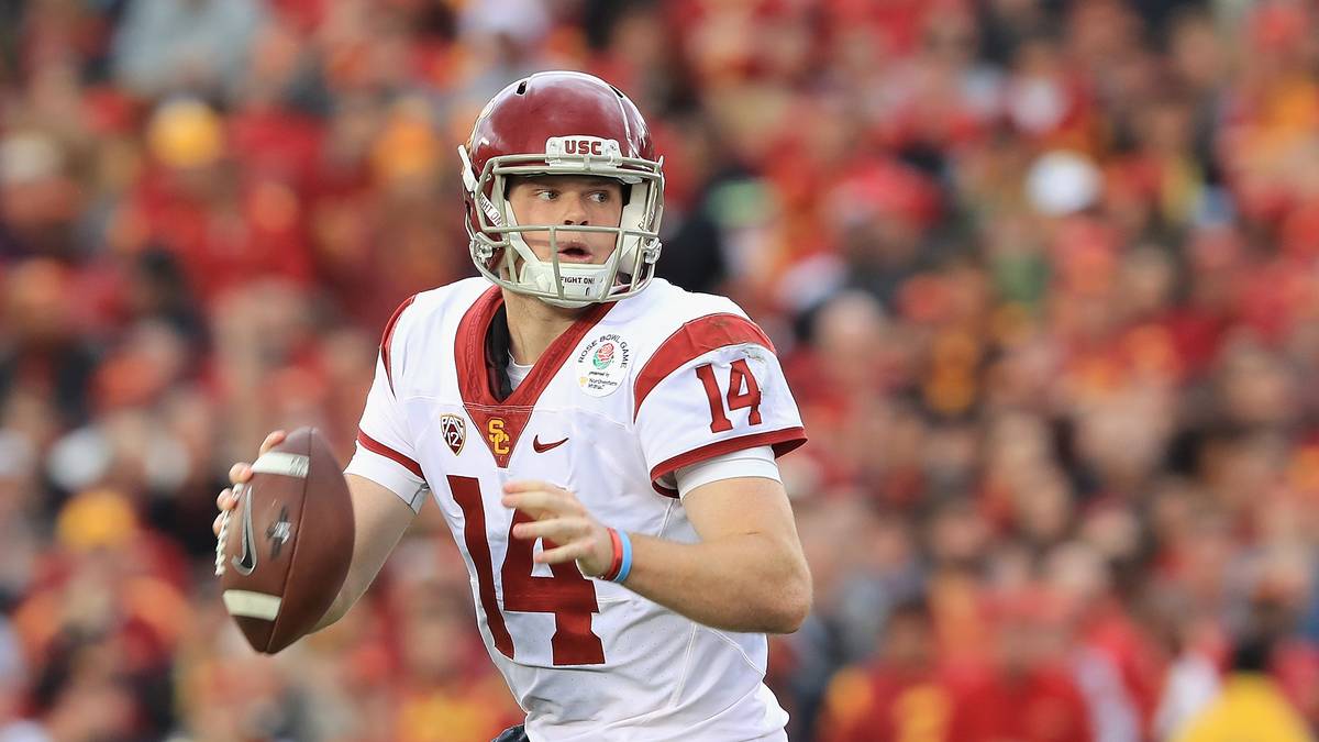 SAM DARNOLD (Quarterback, USC): Er kam über Umwege zum Football. Zuvor spielte der Quarterback in Highschool und College erfolgreich Basketball