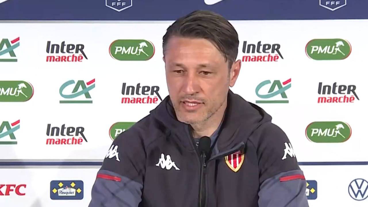 Monaco-Trainer Niko Kovac vor dem Finale im Coupe de France gegen PSG