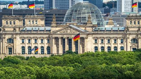 Der Bundestag in Berlin