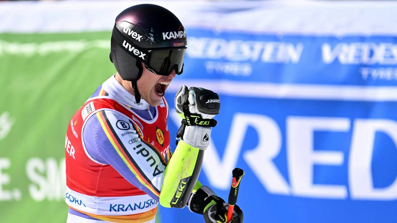 Deutscher stark bei Braathen-Sieg