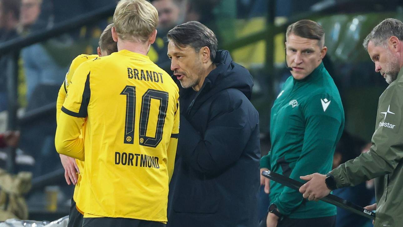 Niko Kovac ist ein großer Fan von Julian Brandt (l.)