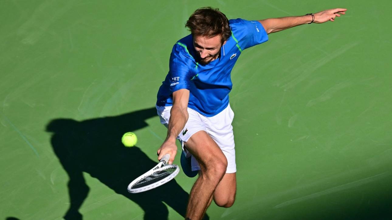 Medvedev setzt Mega-Serie fort