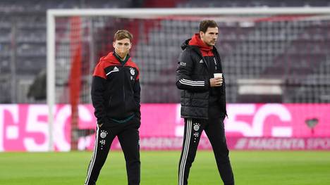 Joshua Kimmich und Leon Goretzka bilden bei Bayern ein starkes Duo im Zentrum