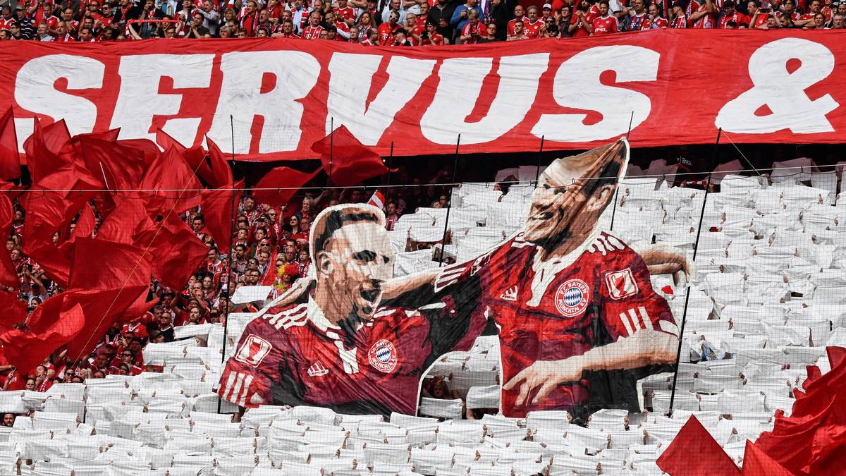Drei Bayern-Legenden sagen Servus! Am Samstag betreten Arjen Robben, Franck Ribéry und Rafinha am 34. Spieltag gegen Eintracht Frankfurt zum letzten Mal in ihrer Karriere als Spieler des FC Bayern die Allianz Arena. Es geht um die Meisterschaft