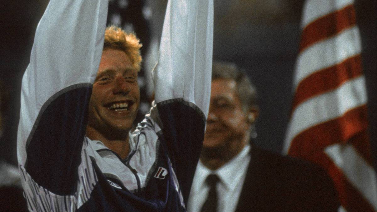 1989 ist Beckers erfolgreichstes Jahr: Neben Wimbledon und dem Davis Cup gewinnt er erstmals die US Open. Im Finale schlägt er Rivale Ivan Lendl mit 7:6, 1:6, 6:3, 7:6.