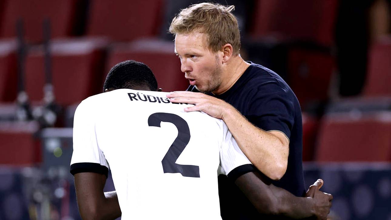 Nagelsmann reagiert auf Rüdiger-Vorfall