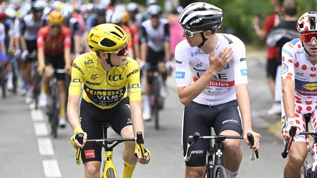 Jonas Vingegaard (l.) und Tadej Pogacar dominierten in den vergangenen Jahren die Tour de France