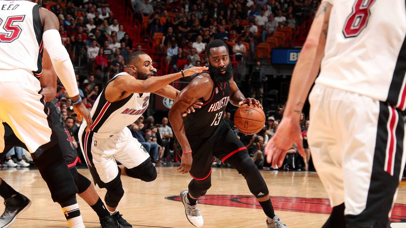 Heat trotzen Hardens Triple-Double