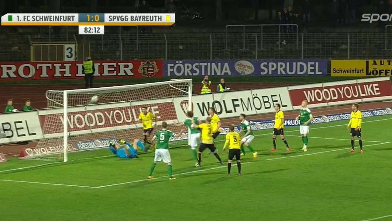 Schweinfurt gewinnt Frankenderby