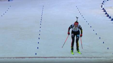 Janina Hettich-Walz verpasst einen Tag nach dem starken Auftritt von Philipp Nawrath im Sprint das nächste deutsche Podium. Dabei sind es nur 1,7 Sekunden, die die 29-Jährige von Platz drei trennen.