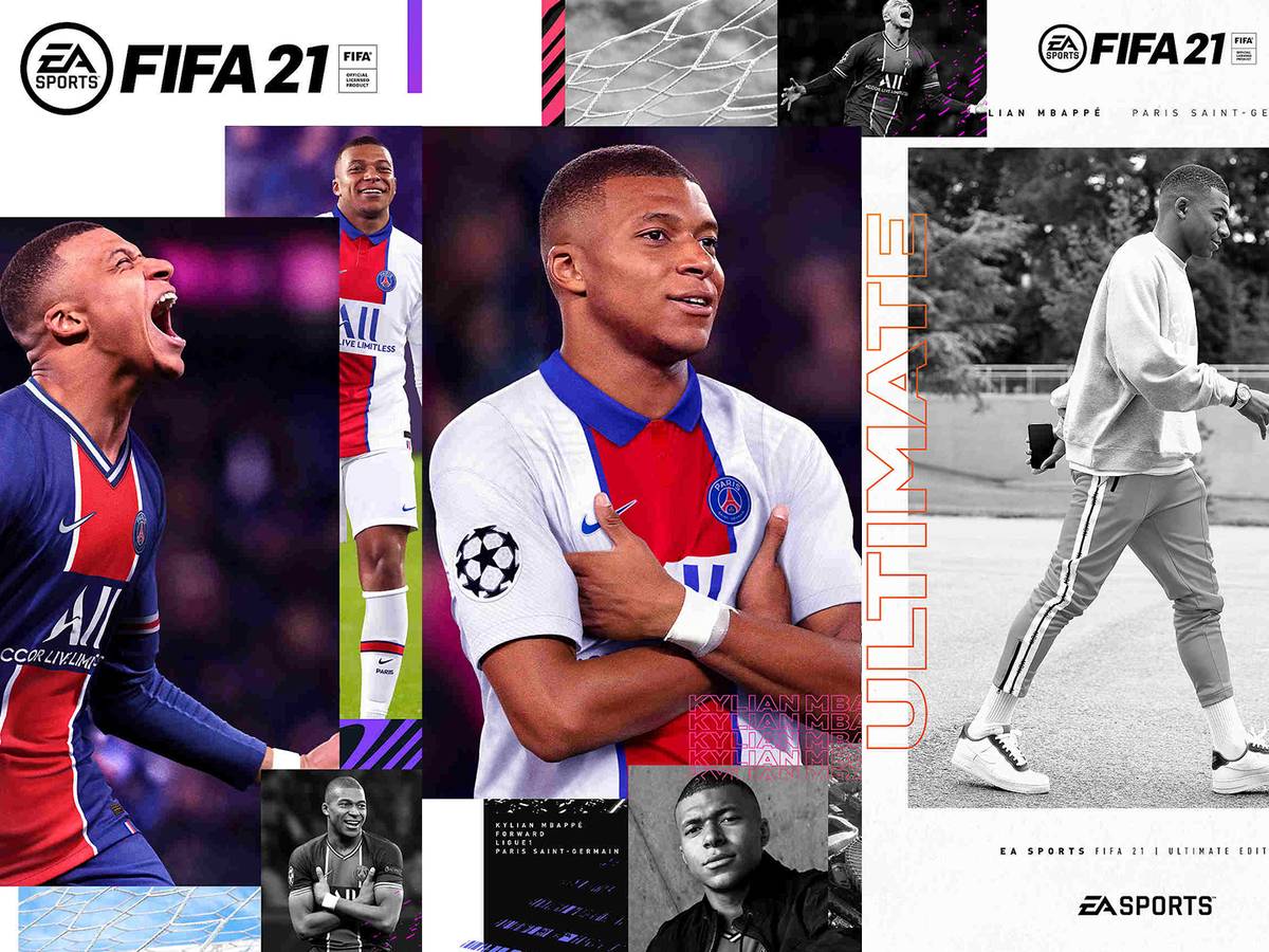 Kylian Mbappe Ziert Das Cover Von Fifa 21