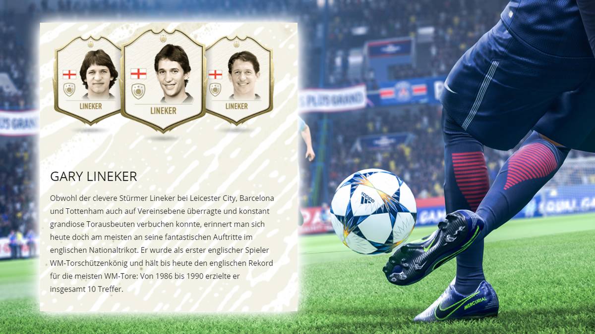 ST: Gary Lineker (England)