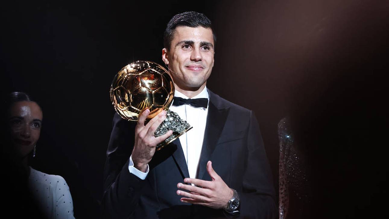 Rodri wurde mit dem Ballon d'Or geehrt