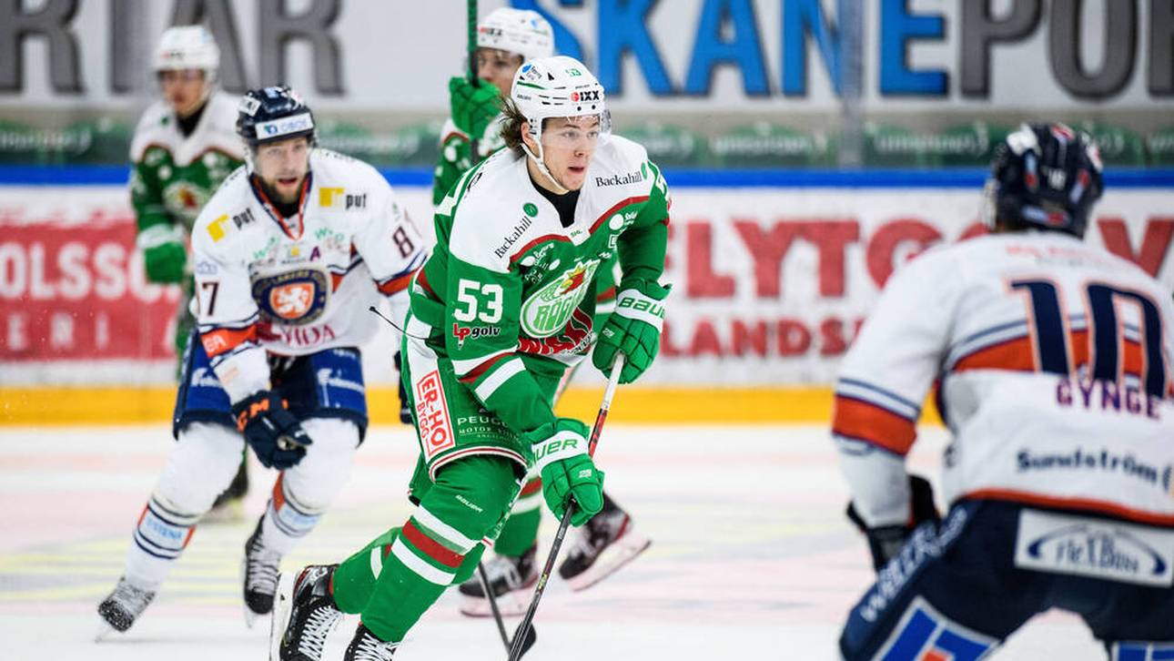 Moritz Seider zeigte bereits in seiner ersten Saison in Schweden sein überragendes Talent