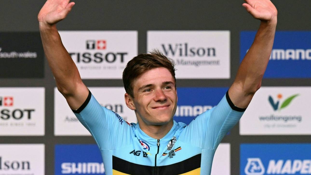 Rad-WM: Evenepoel gewinnt Straßenrennen als Solist