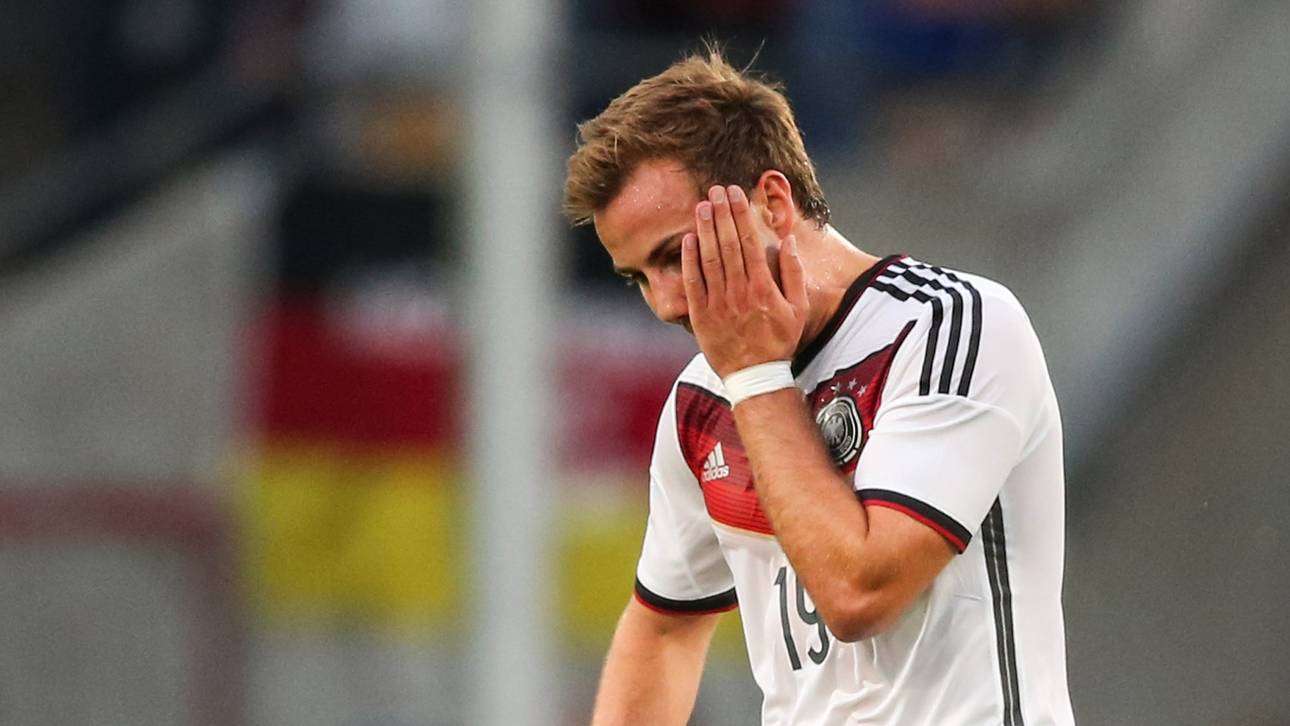 Götze verletzt ausgewechselt