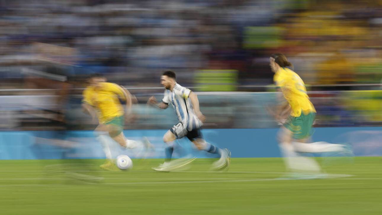 Irre Selfie-Jagd auf Messi