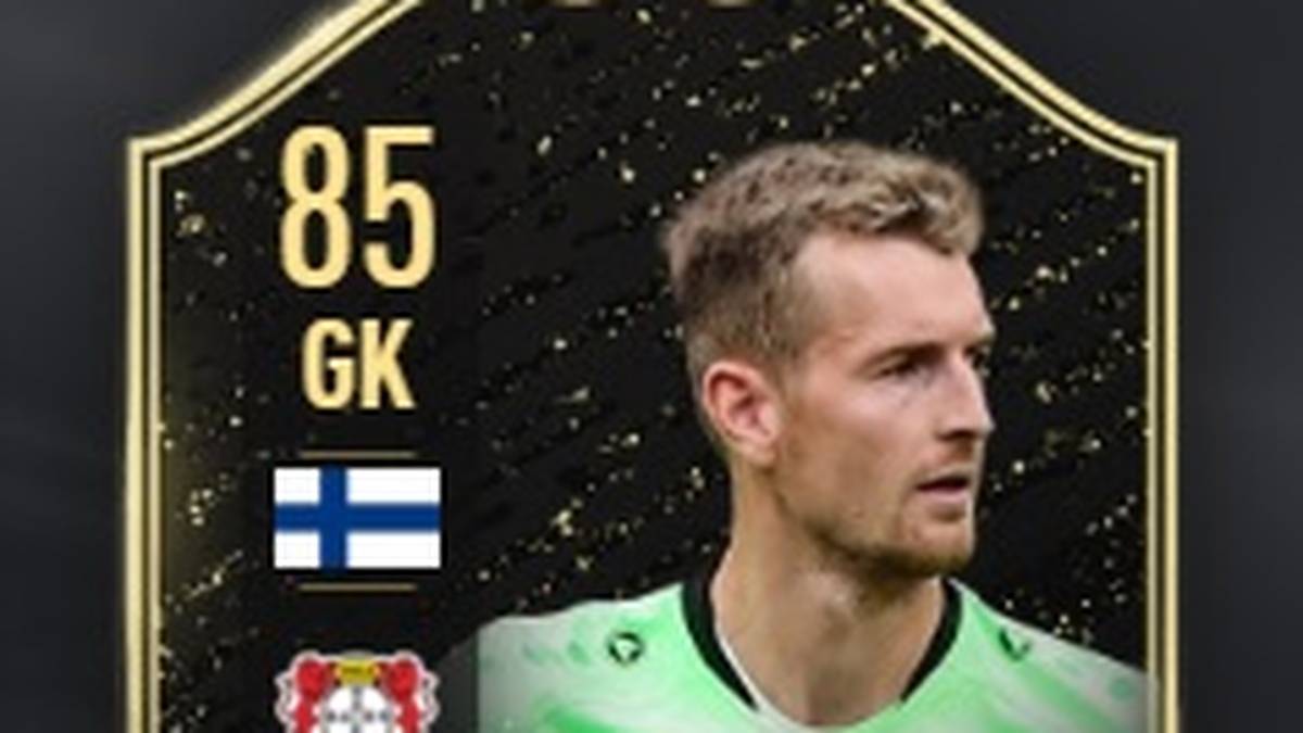 Lukáš Hrádecký (Bayer 04 Leverkusen), Goalkeeper: 85 (+2);
Basis-Karte Gold Rare: 83