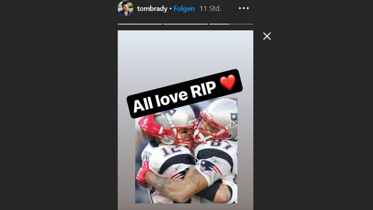 Tom Brady trauert bei Instagram um Reche Caldwell