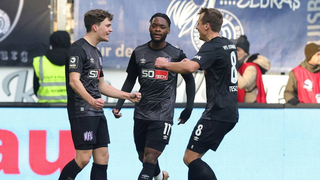 Osnabrück punktet im Aufstiegsrennen