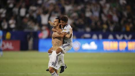 Zlatan Ibrahimovic dominiert die Partie seiner LA Galaxy gegen Orlando City mit einem Hattrick