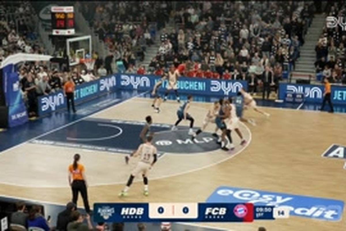 Spiel Highlights zu MLP Academics Heidelberg - FC Bayern München Basketball
