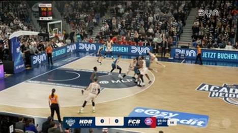 Spiel Highlights zu MLP Academics Heidelberg - FC Bayern München Basketball