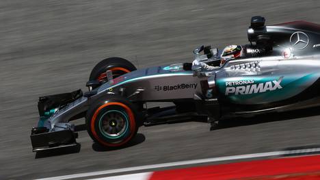 F1 Grand Prix of Malaysia - Practice-Lewis Hamilton