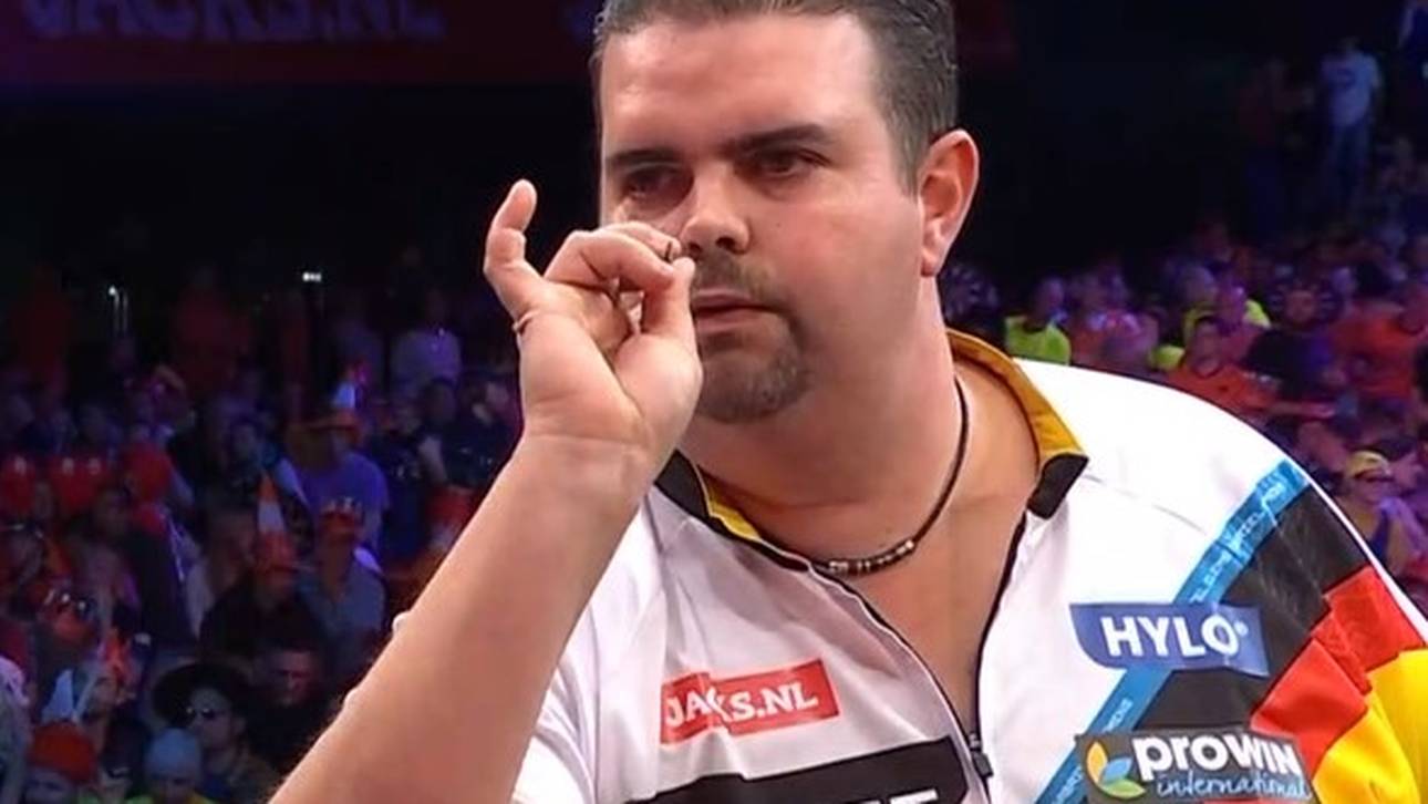Gabriel Clemens stand 2023 im Halbfinale der Darts-WM