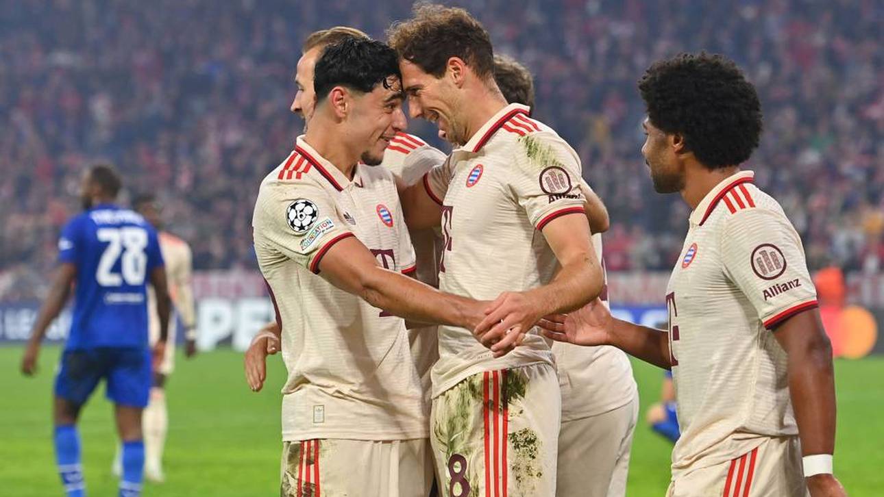 Ganz Bayern feiert mit Goretzka