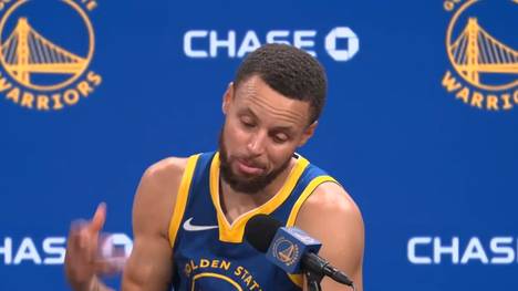 Warriors-Star Steph Curry lobt die Youngster der Golden State Warriors, die in die Bresche springen, und bezeichnet sich selbst sowie seine älteren Teamkollegen dabei scherzhaft als "Uncs".