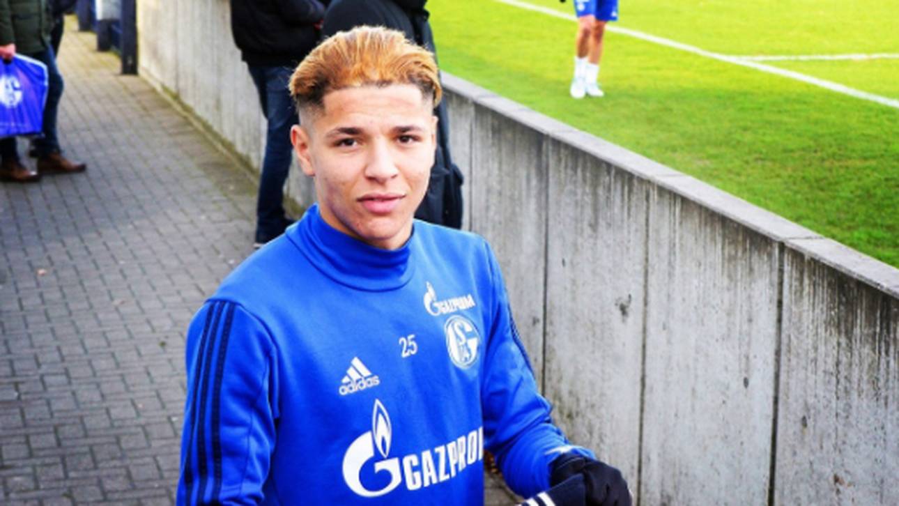 Harit färbte Haare im BVB-Look