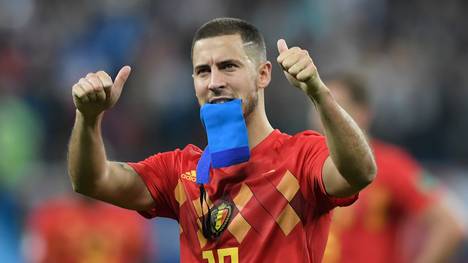 Eden Hazard scheiterte mit Belgien im Halbfinale der WM 2018 an Frankreich
