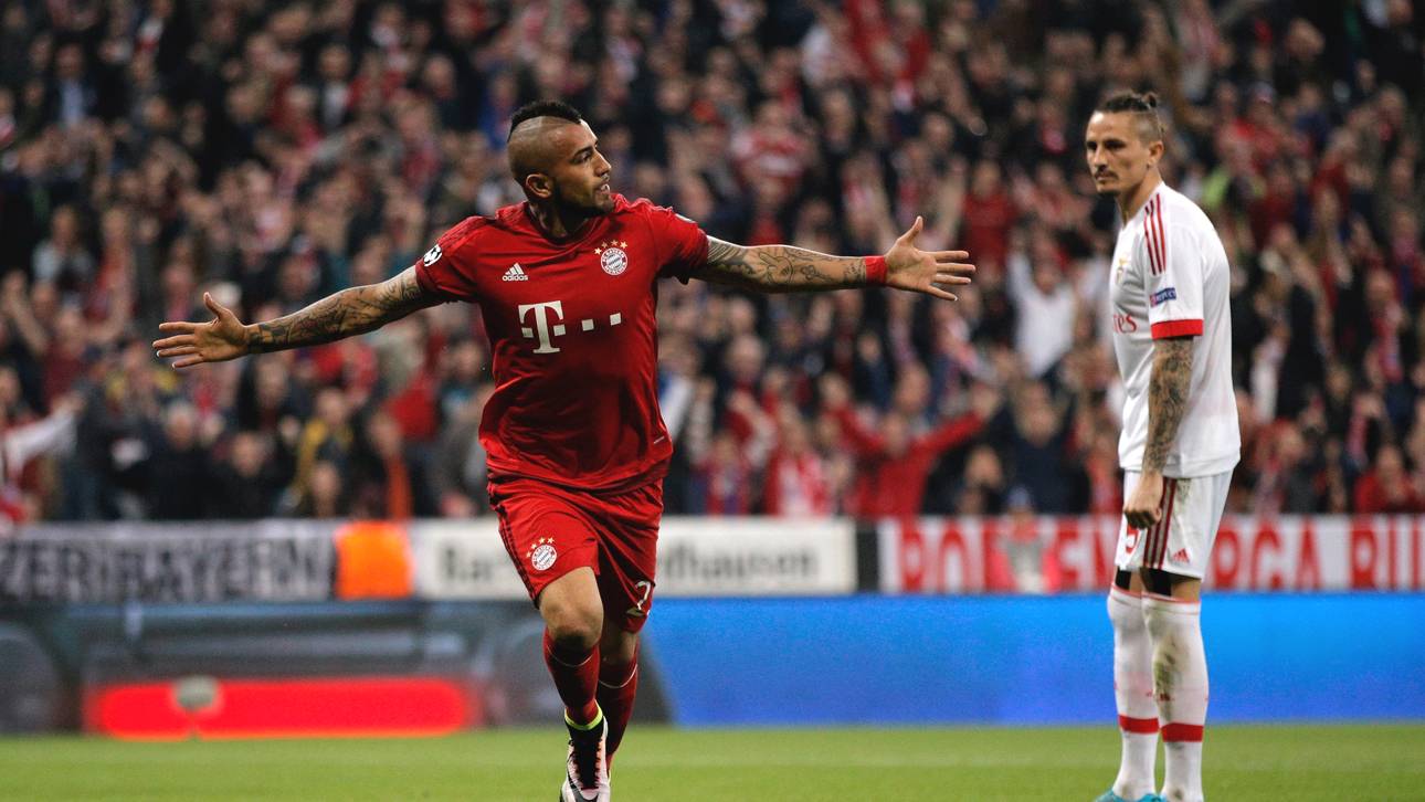 FC Bayern Muenchen  v  SL Benfica - UEFA Champions League Quarter Final: First Leg