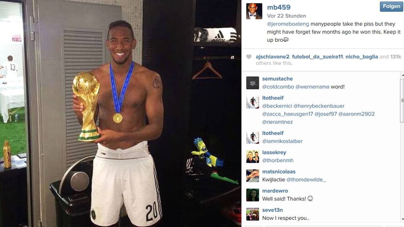 Balotelli verteidigt Boateng