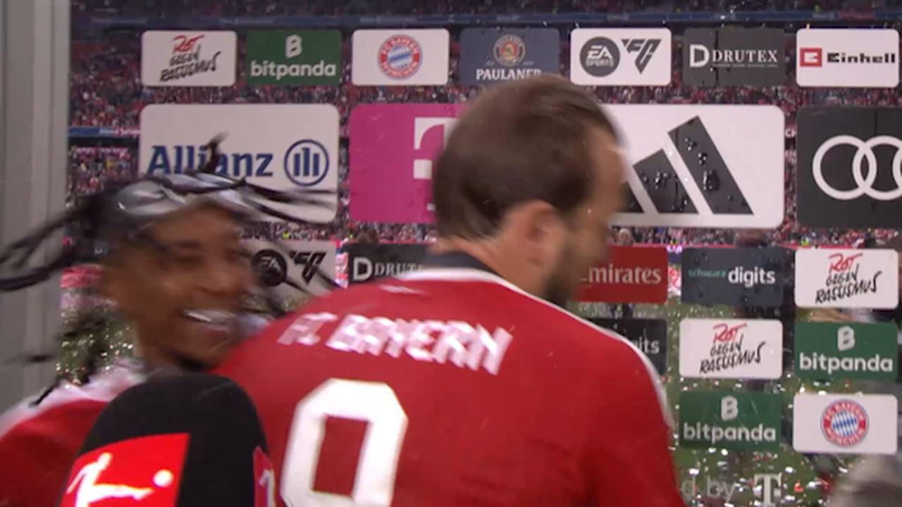 Olise und Co. crashen Kanes Meister-Interview