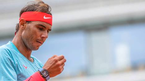 Rafael Nadal trug die teure Uhr auch in seinem Match gegen Mackenzie McDonald