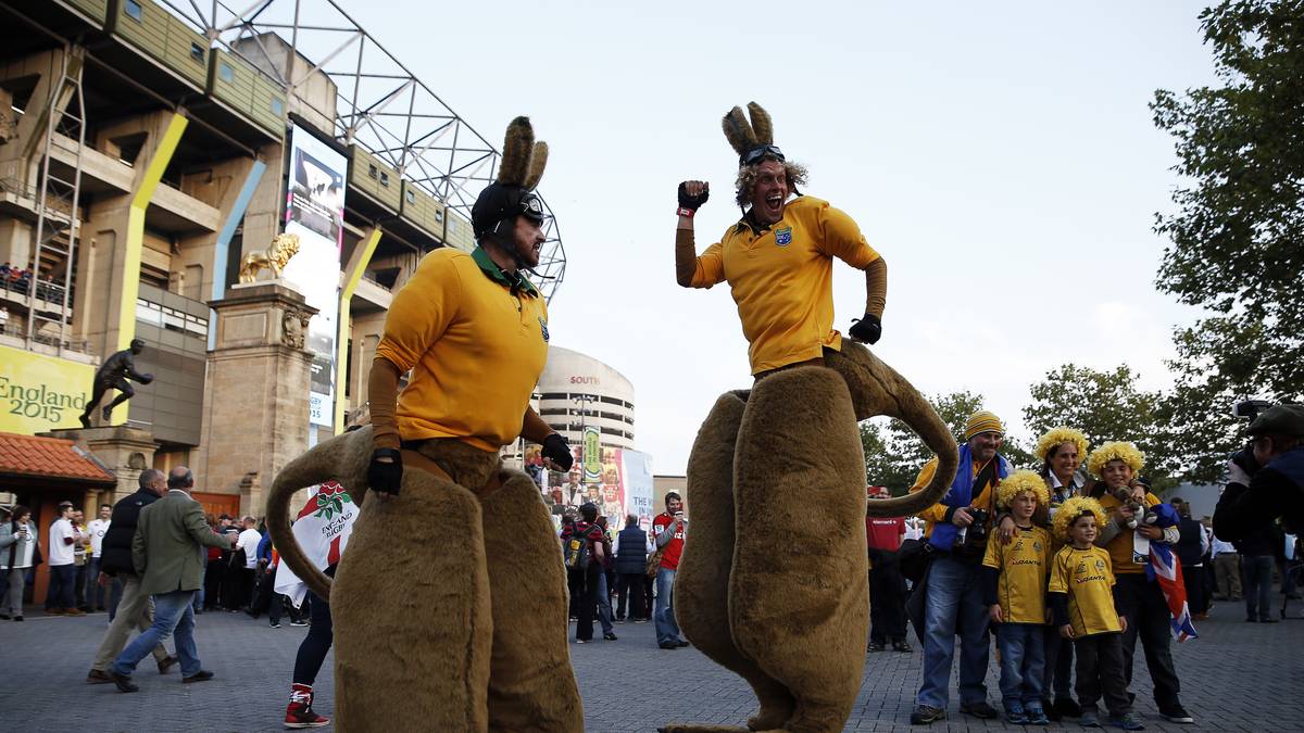 Die Aussies mögen es etwas ausgeflippter und entscheiden sich für eine landestypische Verkleidung