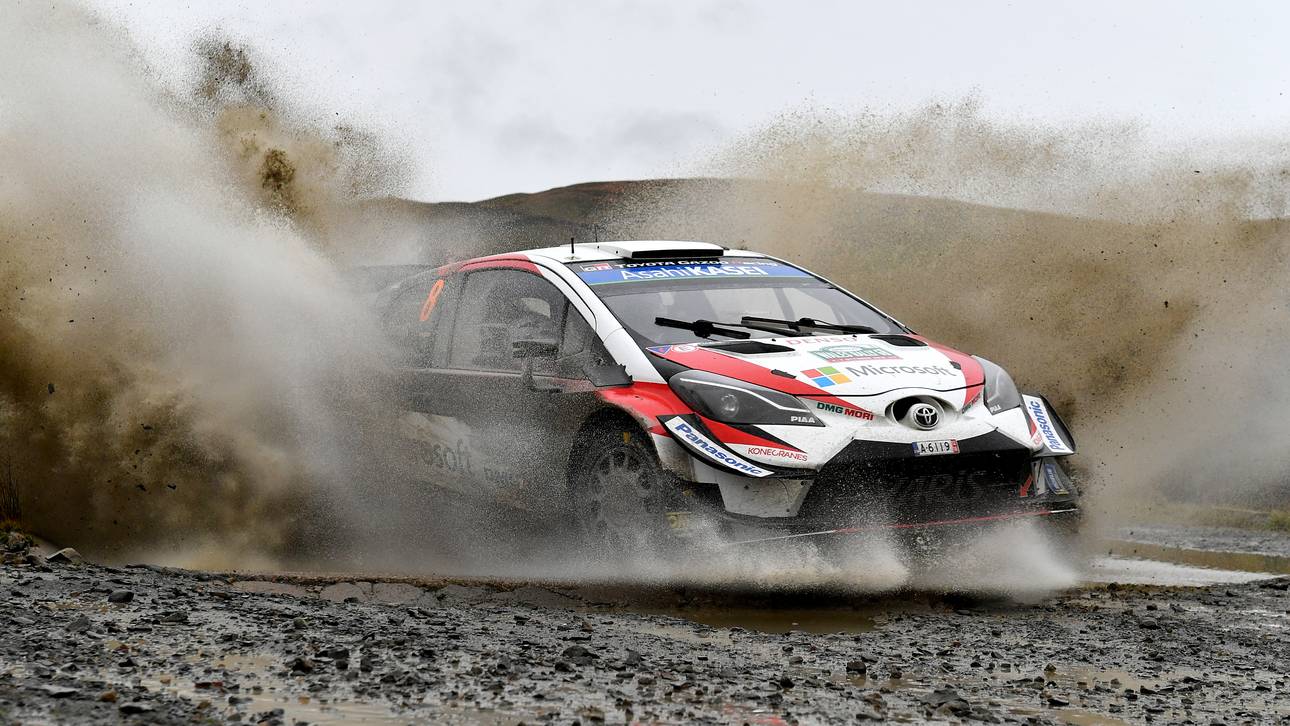 Tänak führt bei Rallye Wales