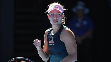 Australian Open: Angelique Kerber besiegt Haddad Maia in Runde zwei, Angelique Kerber steht bei den Australian Open in der dritten Runde
