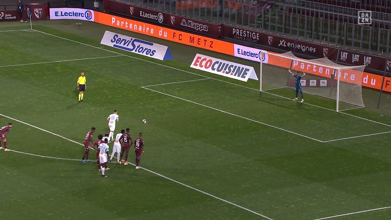 FC Metz - Olympique Marseille (1:1): Tore und Highlights | Ligue 1