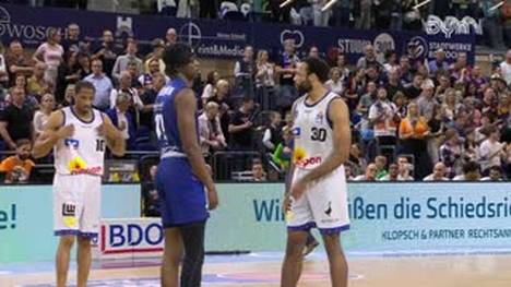 Spiel Highlights zu ROSTOCK SEAWOLVES - HAKRO Merlins Crailsheim (1)