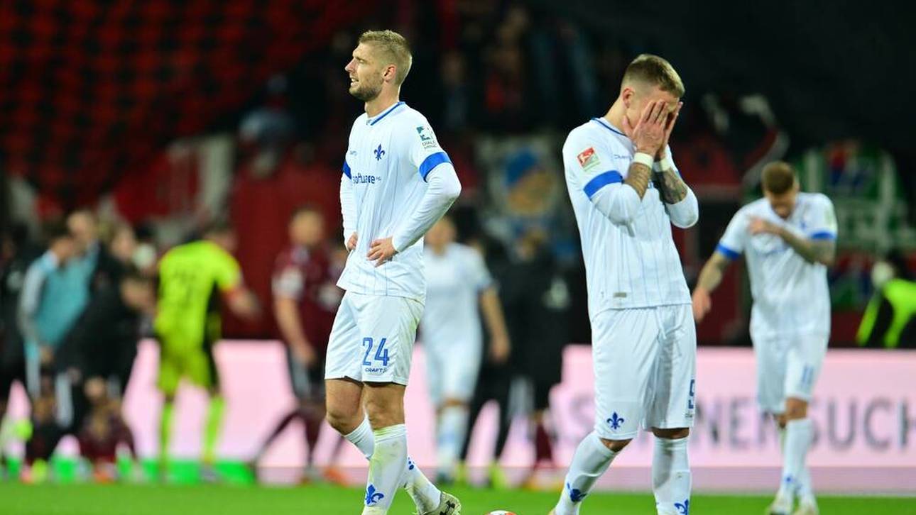 Darmstadt verpasst Tabellenspitze