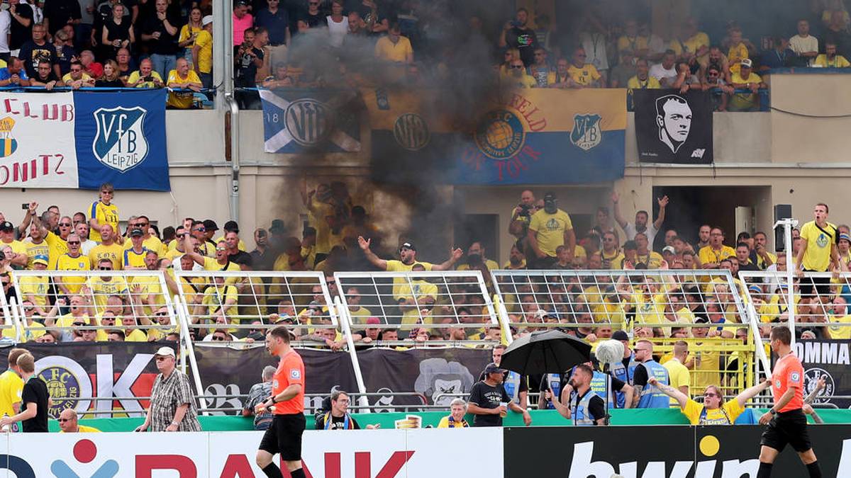 LOK-Leipzig Fans sorgen für Eklat