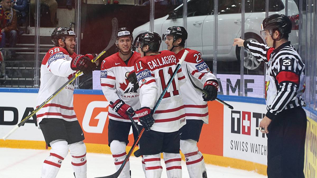 Am Ende jubeln die Ahornblätter. Sie haben die Chance auf die Titelverteidigung