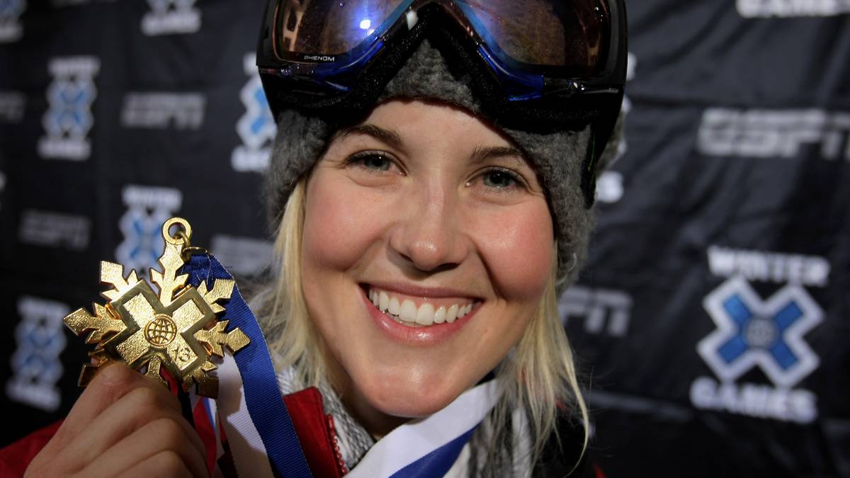 SARAH BURKE (2012), Park City/USA: Freestyle-Ikone