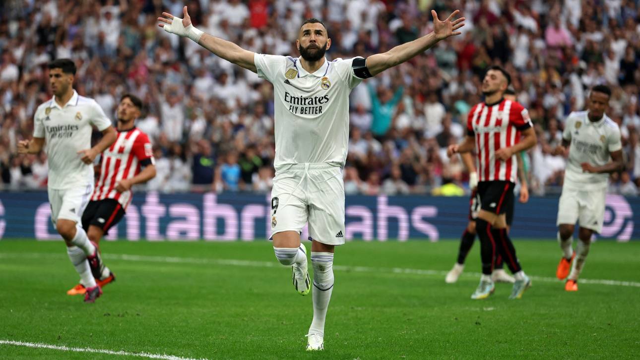 Bei Benzemas Abschied: Real sichert sich Platz zwei