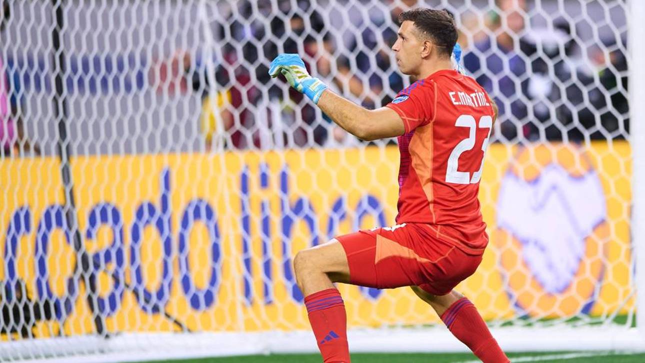 Emiliano Martnez ´steht mit Argentinien im Halbfinale der Copa América
