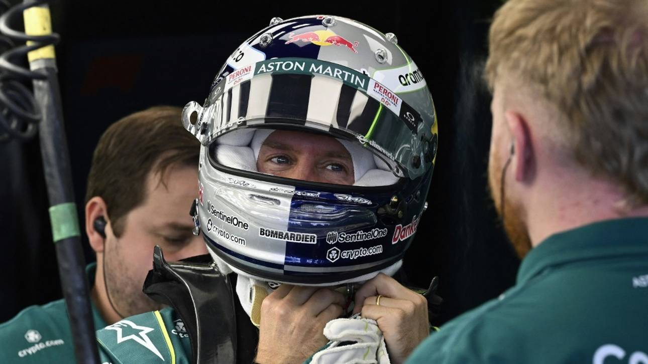 Beim letzten Rennen: Vettel versteigert Platz auf Helm